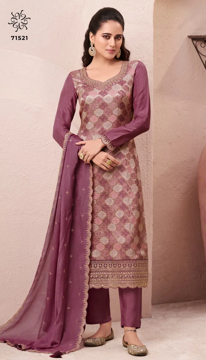 Aasmaa By Vinay Kuleesh Designer Salwar Kameez Wholesale Price